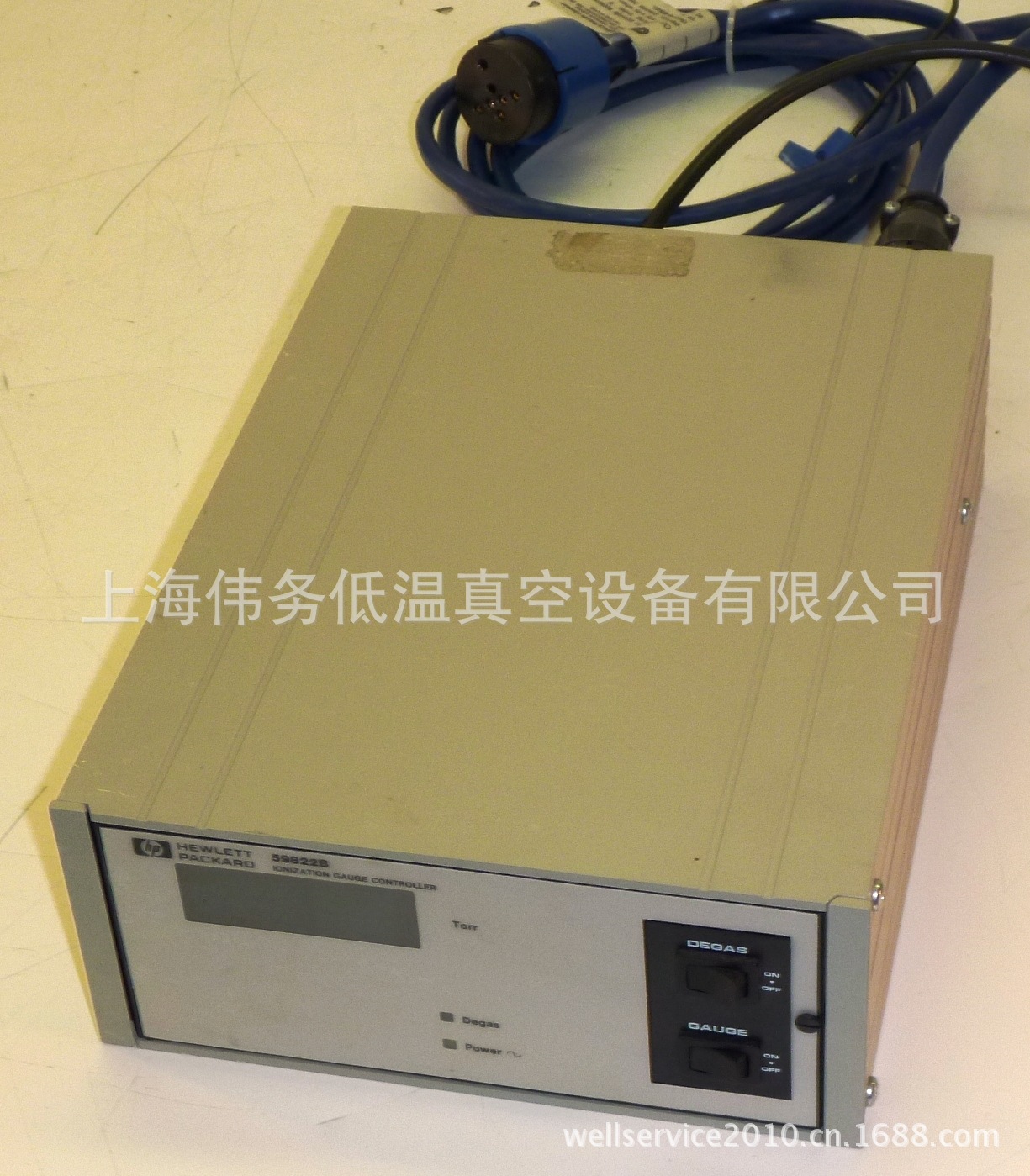 HP 59822B Ionization Gauge Controller