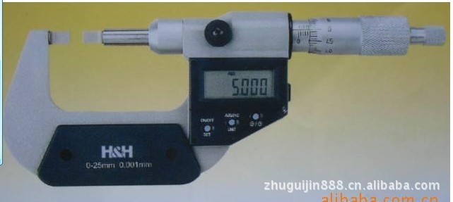 批发销售  各品牌数显千分尺  数显千分尺0.001 包邮