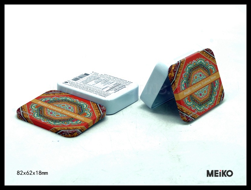 马口铁盒 马口铁罐 糖果盒 饰品铁盒 小铁盒 82*62*18mm