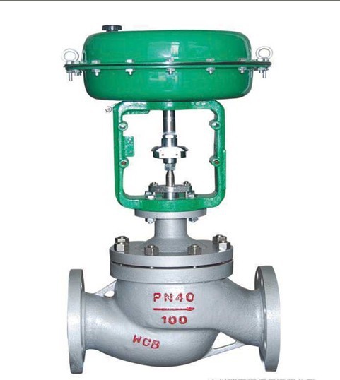 气动薄膜调节阀薄膜调节阀精小型调节阀 DN40单座 带手动