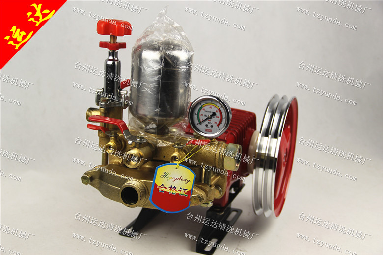 运达3WZ-60型大开关农用打药泵三缸柱塞泵喷雾机泵