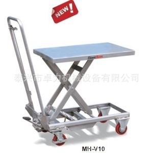移动式不锈钢平台车，304材质不锈钢液压小平台