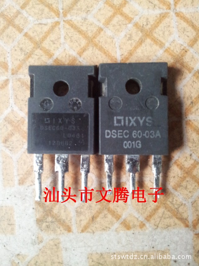 批发拆机原字DSEC60-03A快恢复二极管 质量保证 测好发货