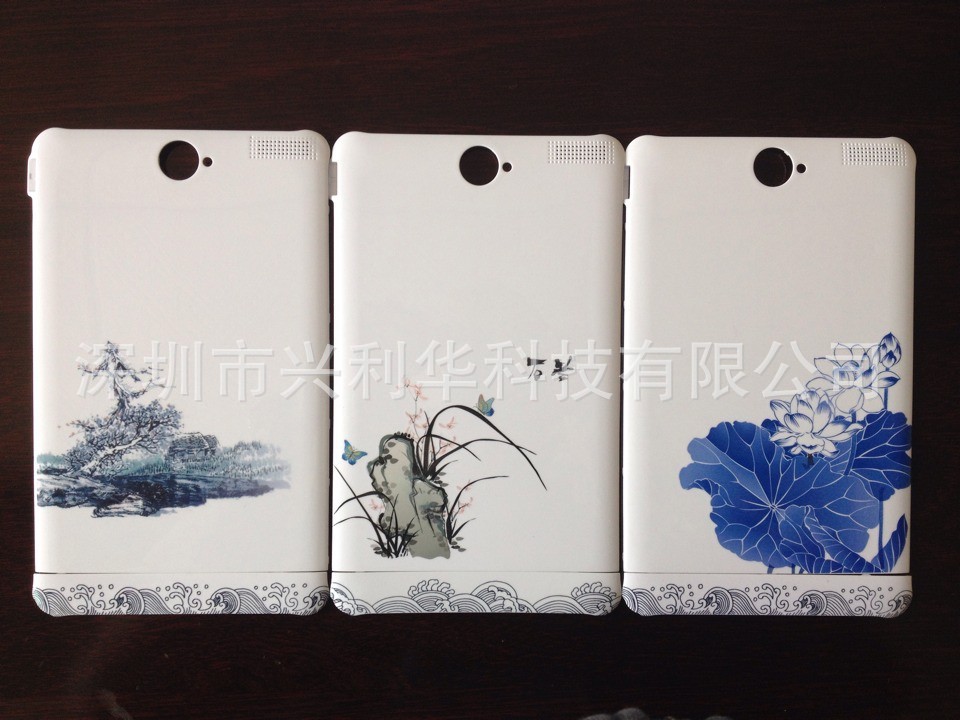 【深圳水贴加工】平板电脑后盖水贴喷油定制加工