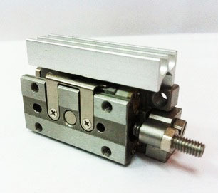 供应气动元件双作用气缸 MXPJ6-5未内置磁环无给油滑台气缸