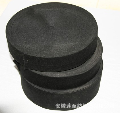 常熟 松紧带 服装内衣内裤运动服黑色松紧带 厂家直销 质量保证