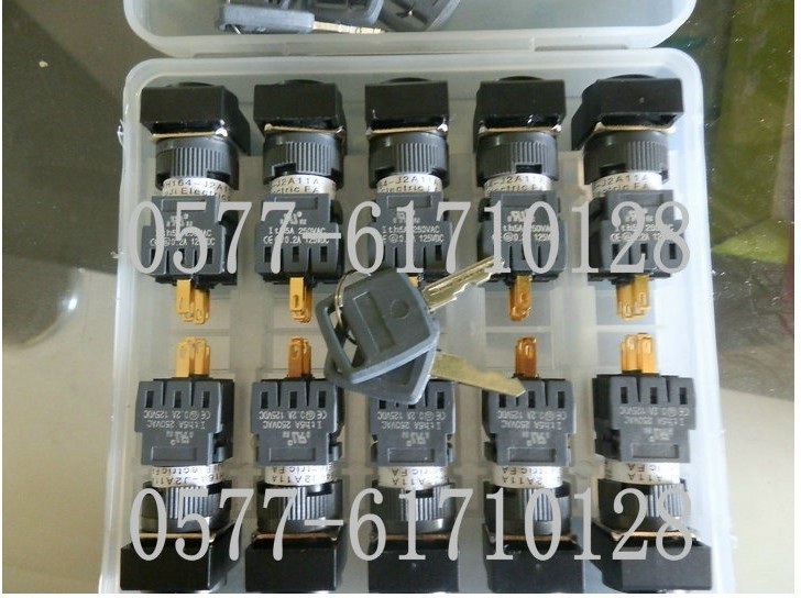 钥匙开关AH165 AH164-J2A11A L5G22E3 J2A22A /SJ2A SJ3E