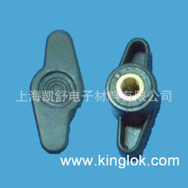 专业现货供应一字螺丝T形塑料把手螺丝 胶头螺母手柄螺丝