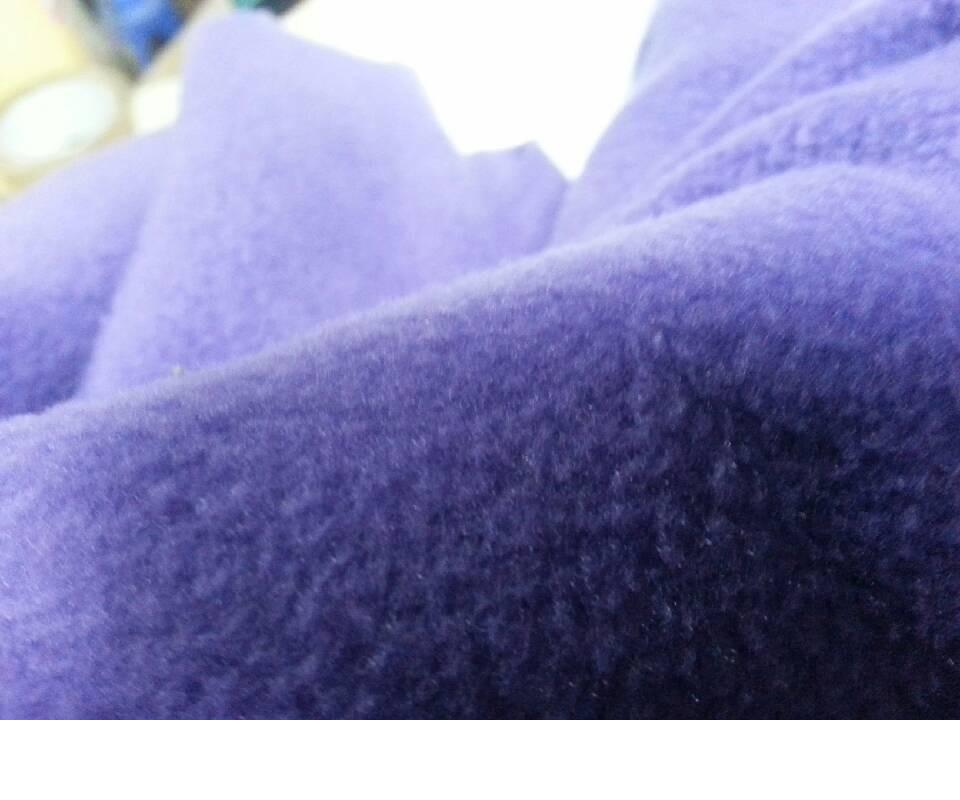 供应各种规格的针织半光摇粒绒 高档色牢度半光绒布 FDY 摇粒绒