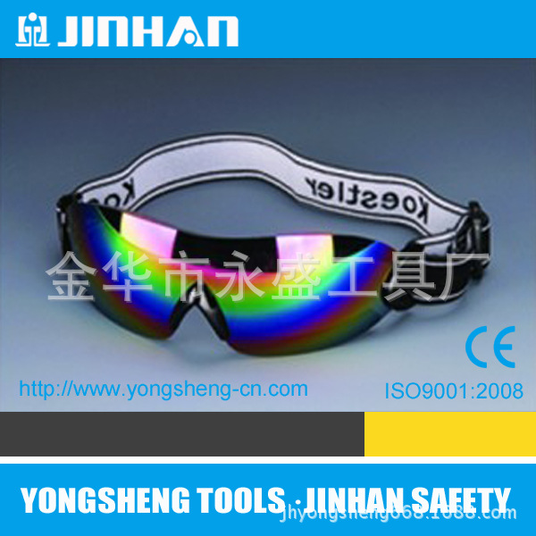 厂家直销防护电焊滑雪眼镜PC防冲击眼镜强化防雾