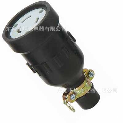 WJ-9331R L6-30 防脱落插座美规母座 30A250V橡胶接线连接器