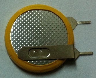 CR2032 3V电池 CR2032电池 带焊脚 纽扣电池 扣式电池 贴片式