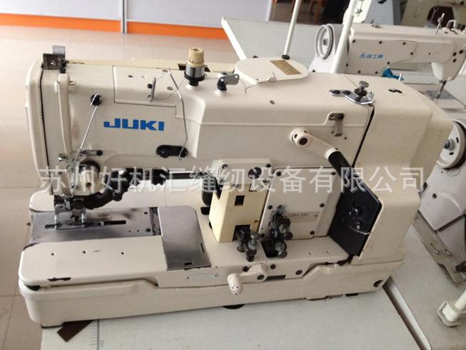 二手锁眼机 重机锁眼机 LBH-781平头锁眼机 JUKI缝纫机