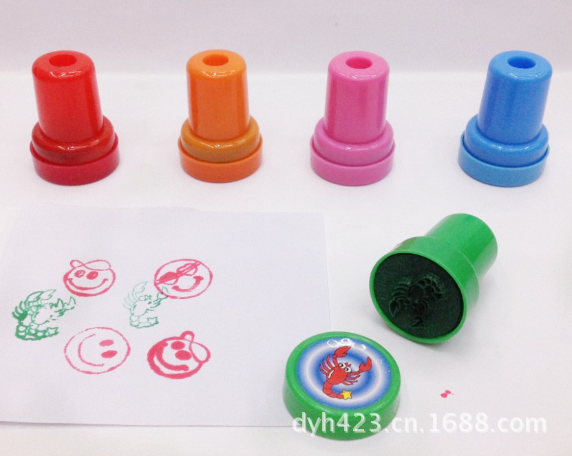 韩版卡通印章 新料大个 展个