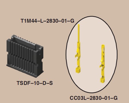 供应SAMTEC/申泰 TSDF-10-D-S 矩形连接器 原装正品