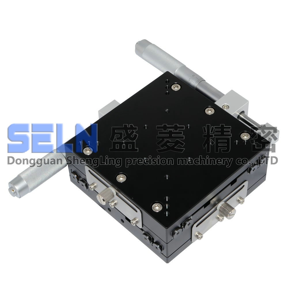 供应 120*120 XY轴 LY120-LM精密型 微调架可调平台 手动位移滑台