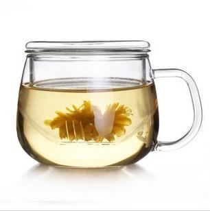 glass transparent tea cup