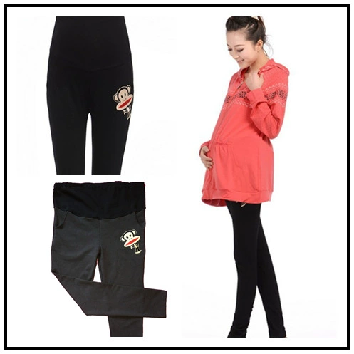 Новая Корейская версия хлопка Рим леггинсы живота брюки для беременных Брюки 2 Цвет 3