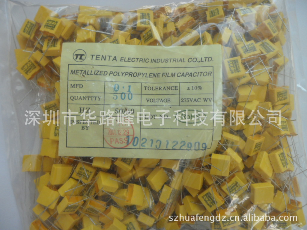 ����ֱ����Ĥ������CBB22 400V224 400V0.22UF  400V220NF