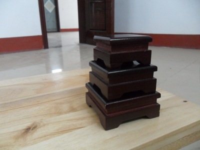 厂家生产各种木质工艺品摆件直销各种实木底座可按要求加工定做|ms