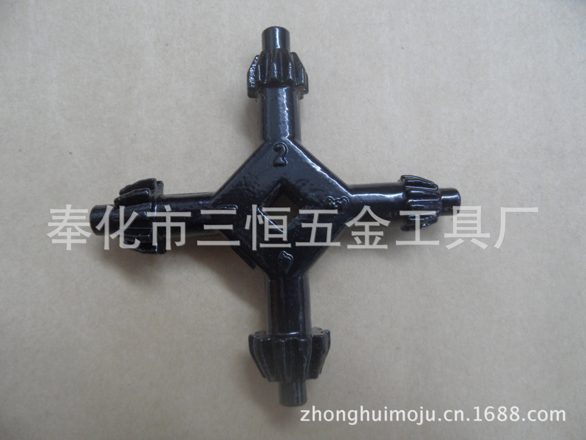 厂家直销---4合1夹头钥匙/四合一钻夹头扳手/四头夹头钥匙