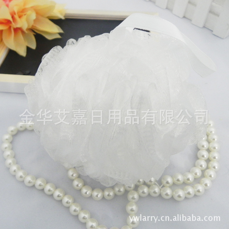 低價銷售各種球型沐浴球 沐浴擦 沐浴用品 各種顏色可挑選