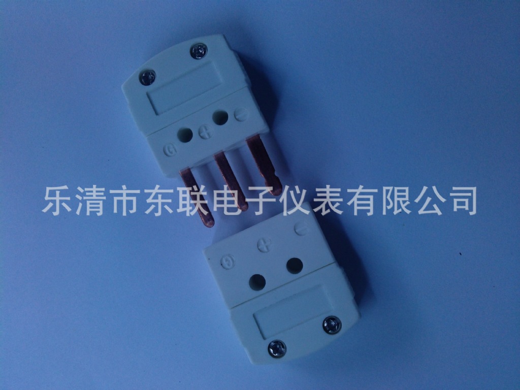 厂家直销 国产热电阻插头座（RTD三插）热电偶插头座 可加工定制