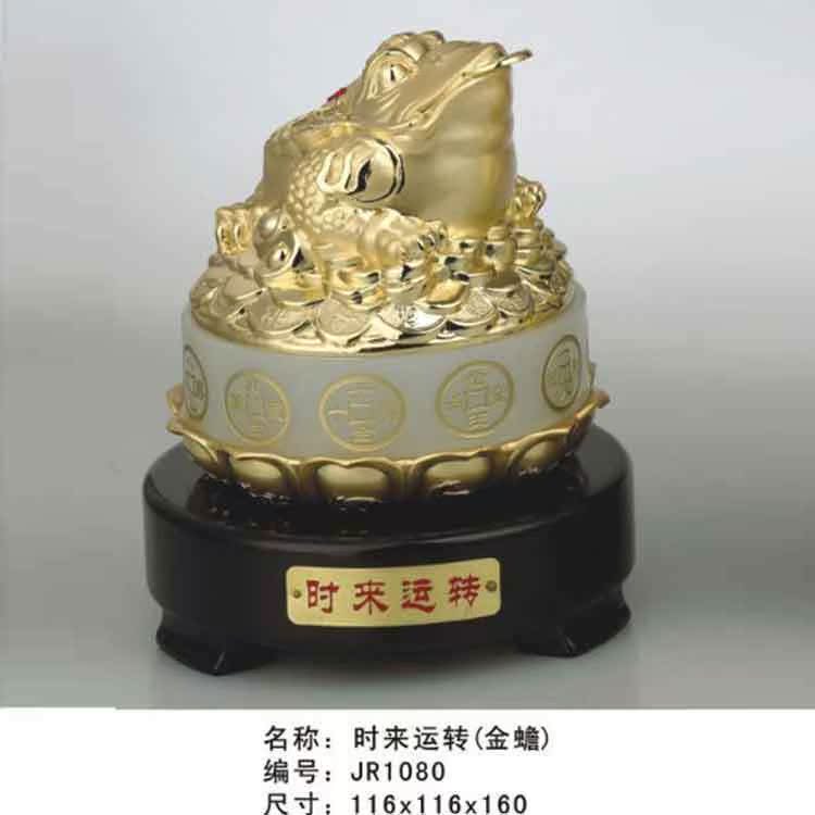 新款镇宅貔貅摆设工艺礼品 现货批发金属镀金乔迁新居锌合金摆饰