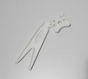 白色小燕尾支架 10寸以下相框支架 冰雕相框支架|ms