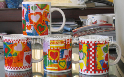 Zibo New glory ceramics sale limited company major make Valentine's Day Frame Mug