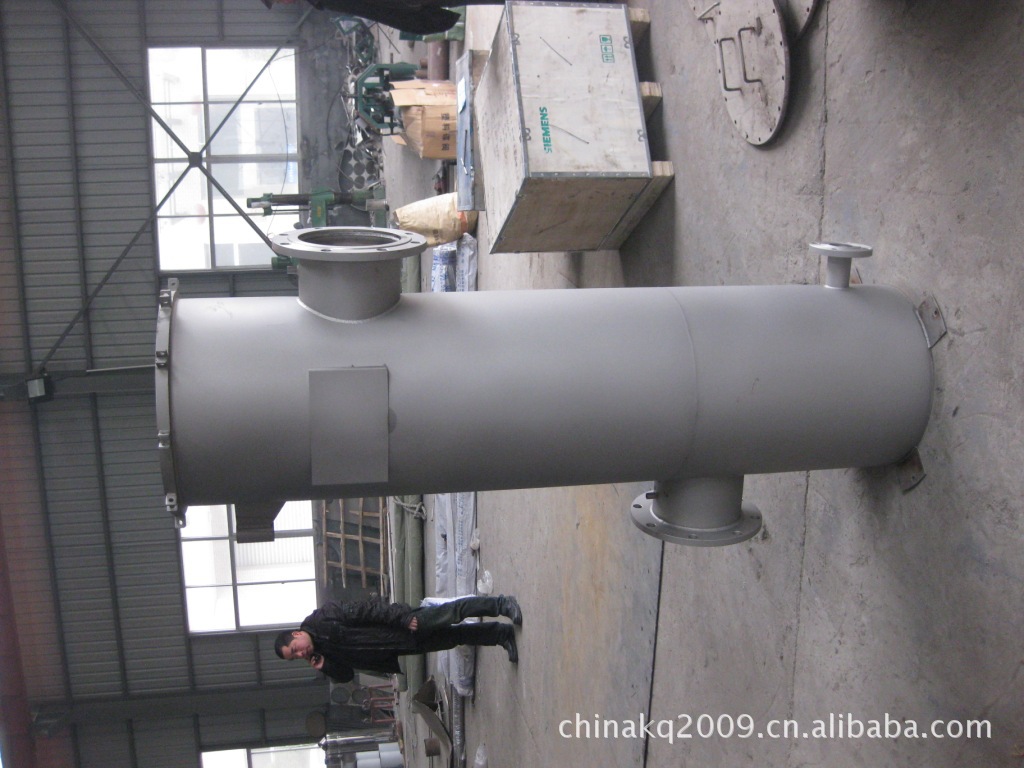 直径500mm    卧式两芯装 立式大流量滤芯过滤器