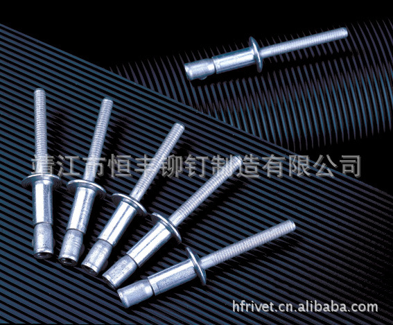 【恒丰铆钉】厂家供应 铝内锁型拉丝铆钉