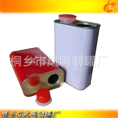 生产供应方形油漆罐 胶水罐 方罐 铁罐 可印刷