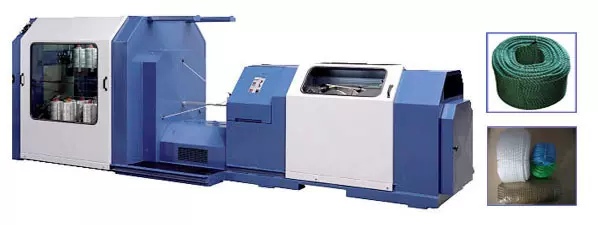 供应制绳机 打绳机 塑料络筒捻线一体机二合一（省人工、节能）