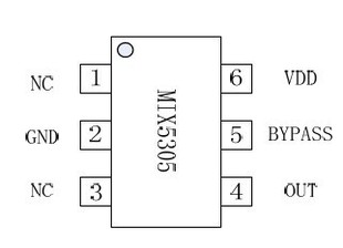 LED flashlight 5 function single chip MIX5305