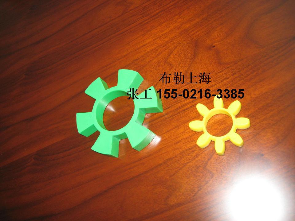 T40型梅花六角水泵对轮垫 高强度弹性体 橡胶块  联轴器星型胶圈