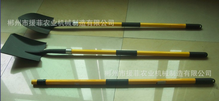 出口高质量农具南美市场墨西哥巴西哥伦比亚红木柄锹，纤维柄铲锹