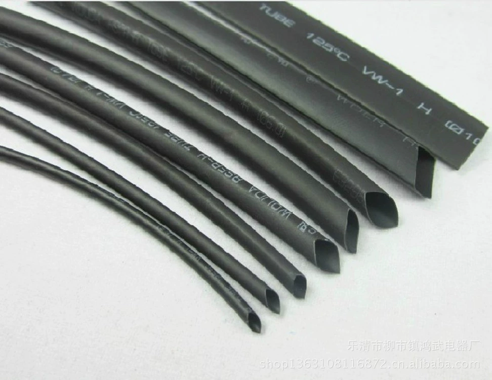 3,0 Теплоусаживающ трубка корпус охраны окружающей среды галоген-бесплатно Термоусадочная трубка Теплоусаживающ трубка 125 ° корпус Термоусадочная трубка