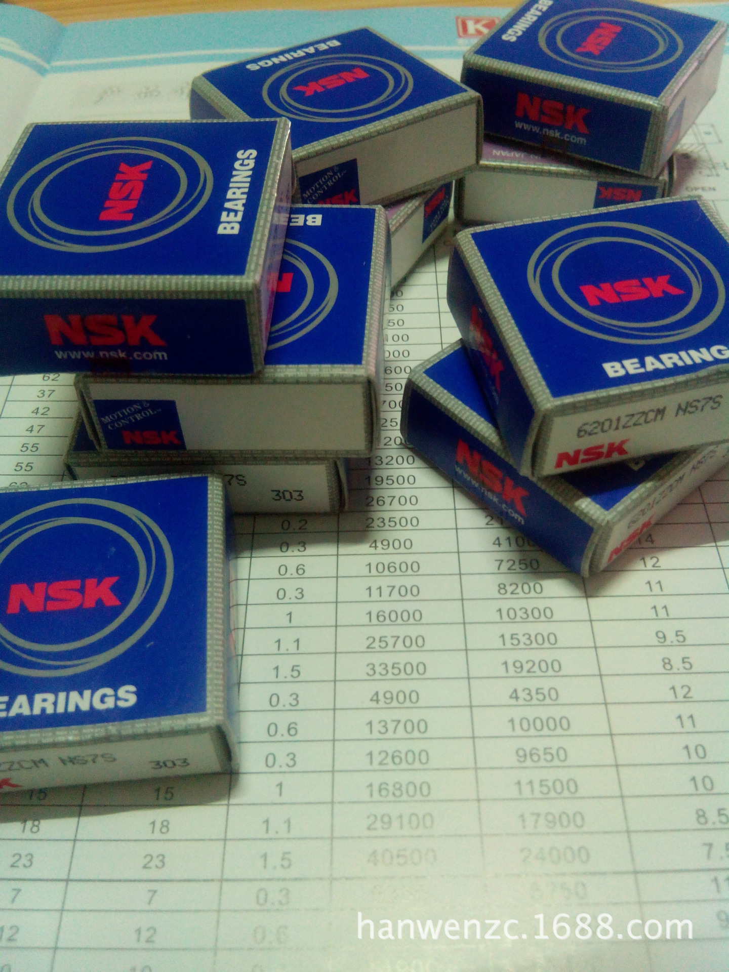 深圳电机用轴承，NMB/NSK/EZO694/684ZZ。