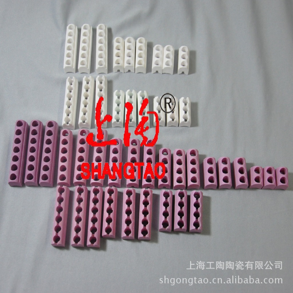 厂价供应氧化铝陶瓷加热条，加热圈瓷条，高频瓷陶瓷条