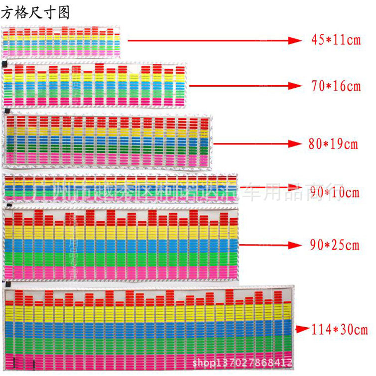 Coche LED música ritmo luz audio luz LED control de sonido luz golpeando con música ritmo Luz