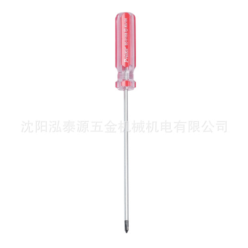 台湾宝工Pro'skit SD-5105B红彩PVC十字起子(PH0 3.0x100mm) 中国
