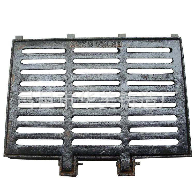 厂家供应铸铁球墨水篦子排水篦子 水沟井盖 单篦子