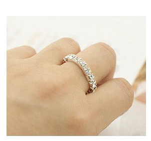 Fashionable elastic ring