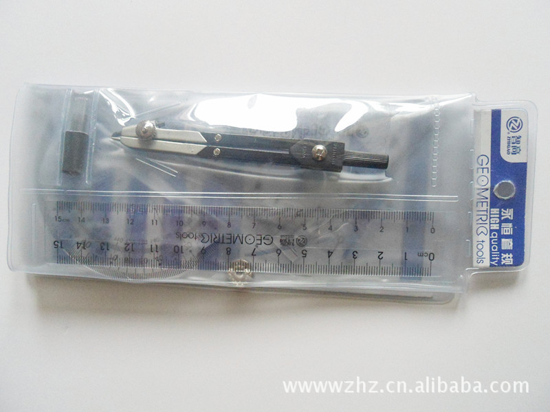 加工 天蓝色精美pvc文具袋子 pvc塑料文具包装袋