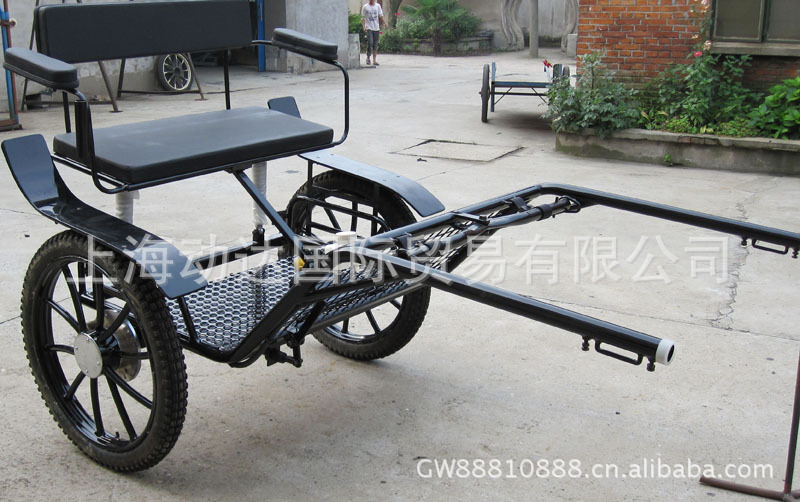 两轮运动型马车,畅销2轮小马车 欧式马车