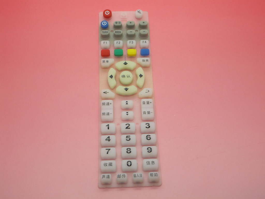 遥控器 遥控按键 电视遥控器按键 硅胶按键 电子配件