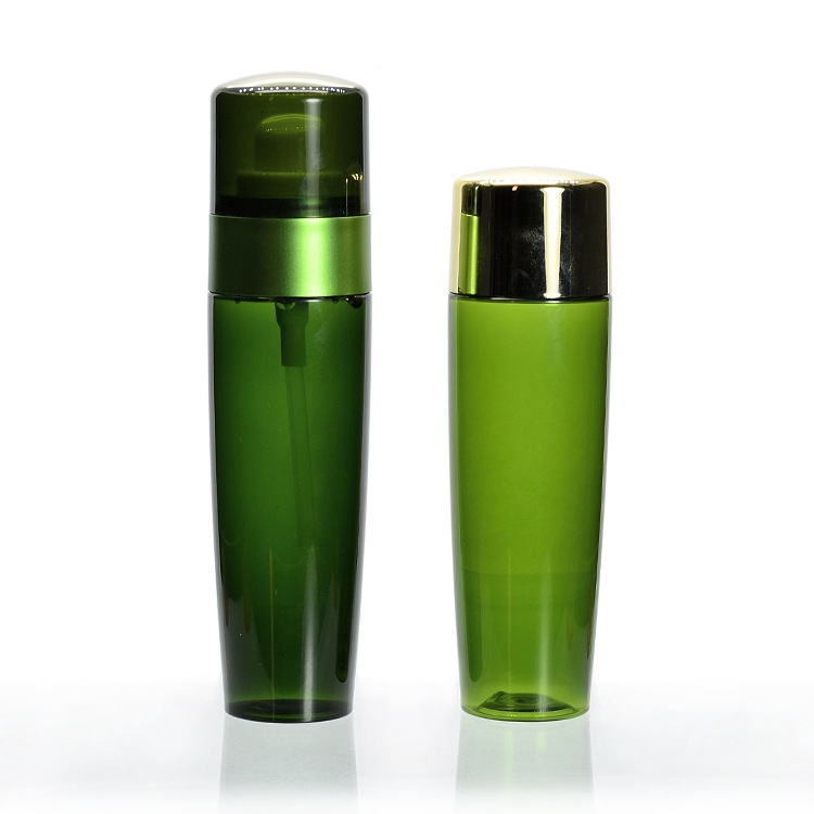 厂家化妆品包材 100ml锥圆厚壁PET水乳喷雾瓶 化妆品水乳精华瓶