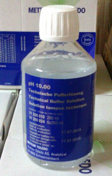 Акция [Меттлер] 10,00 PH буфер, PH стандартный раствор, кислотометр калибровочный раствор 10.00