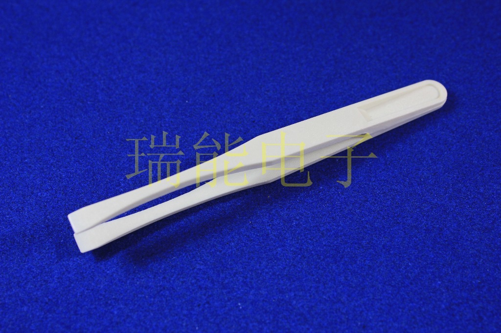 防静电塑料净化镊子93308有字白色 夹取各种元件用